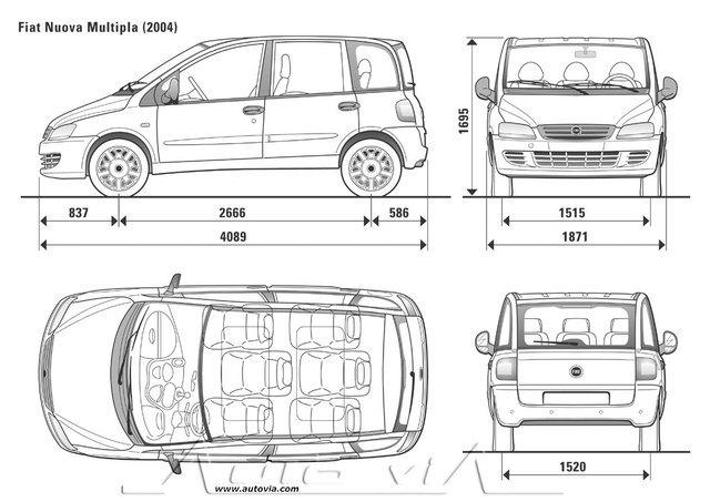 Fiat Multipla 2004 20