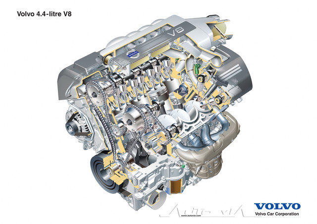 Volvo XC 90 7 motorV8